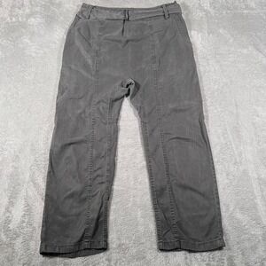 Zara Cropped Harem Style Pants Womens XS Gray Utility Style Baggy‎